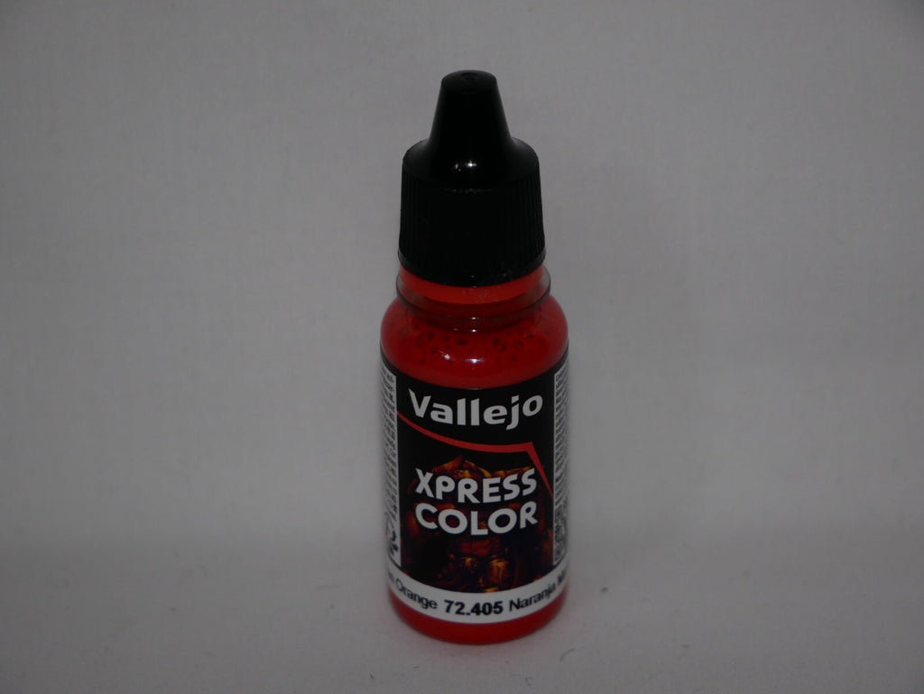 Vallejo Xpress Color Acrylic Martian Orange 18ml/0.6 fl oz Dropper Bottle 72.405