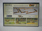 Warlord Games Bolt Action 1:56 Scale Hard Plastic Stone Walls Model - WG-TER-38