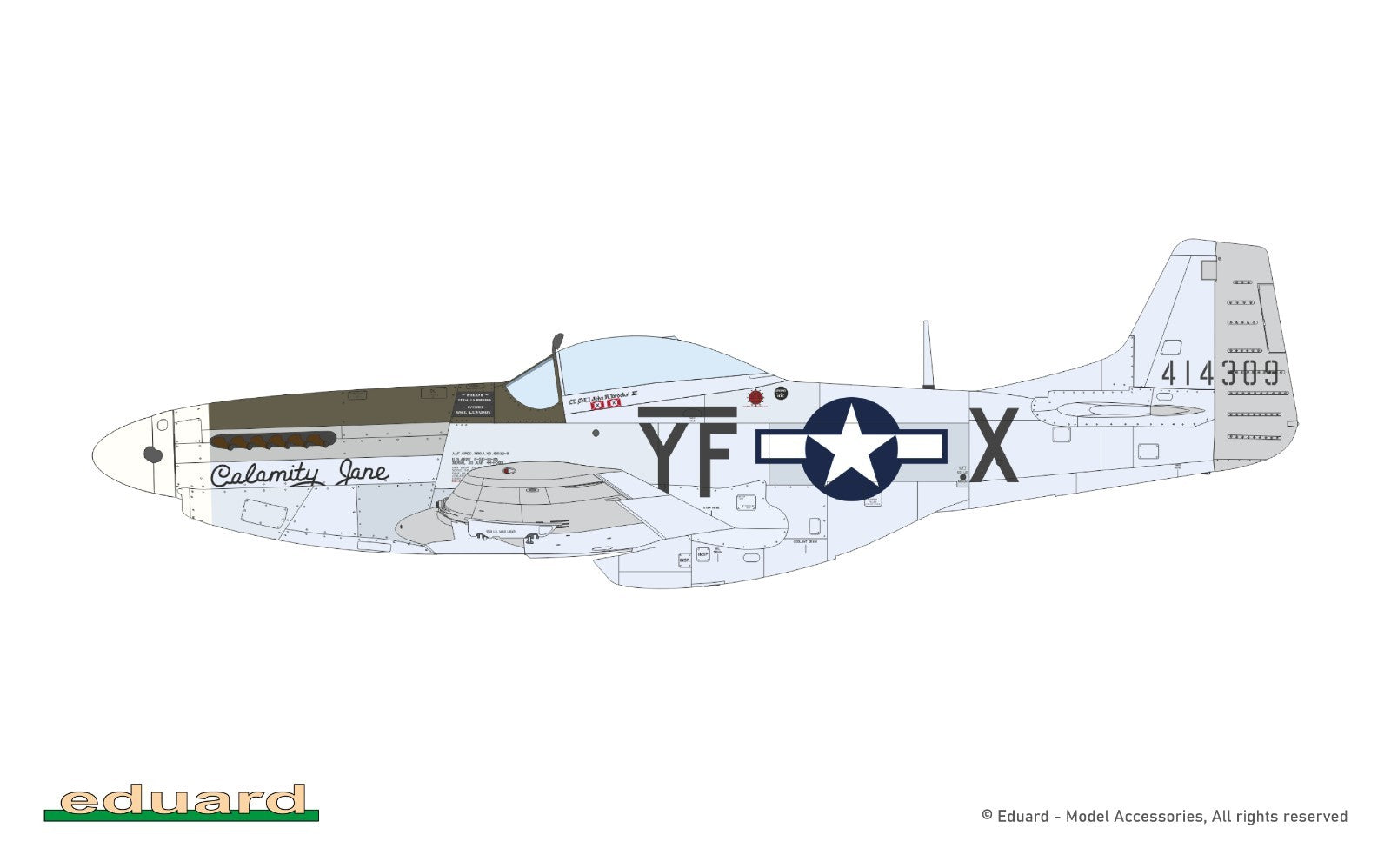 Eduard 1:48 P-51D Mustang Mighty Eighth 65th Fighter Wing Limited Edition 11196