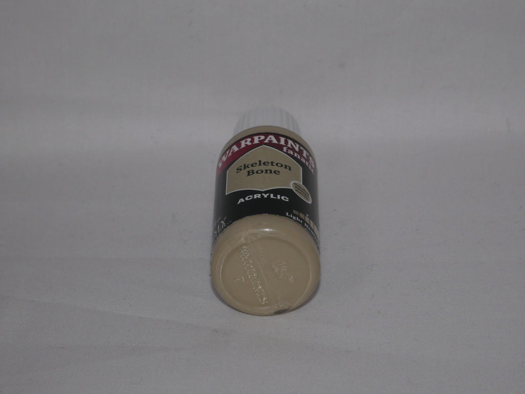 The Army Painter Warpaints Fanatic Acrylics Skeleton Bone (18ml) Bottle - WP3087