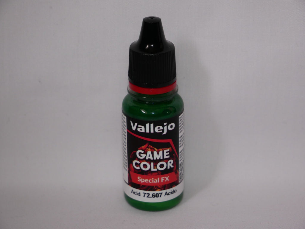 Vallejo Game Color Special FX Range Acid 18ml/0.6 fl oz Dropper Bottle - 72.607