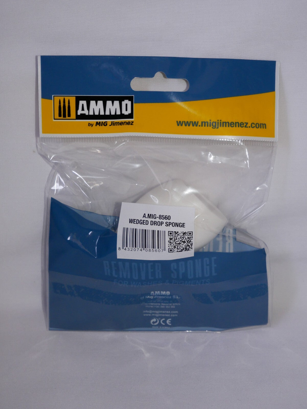 Ammo By Mig Jimenez Wedged Drop Remover Sponge For Washes & Pigments A.MIG-8560