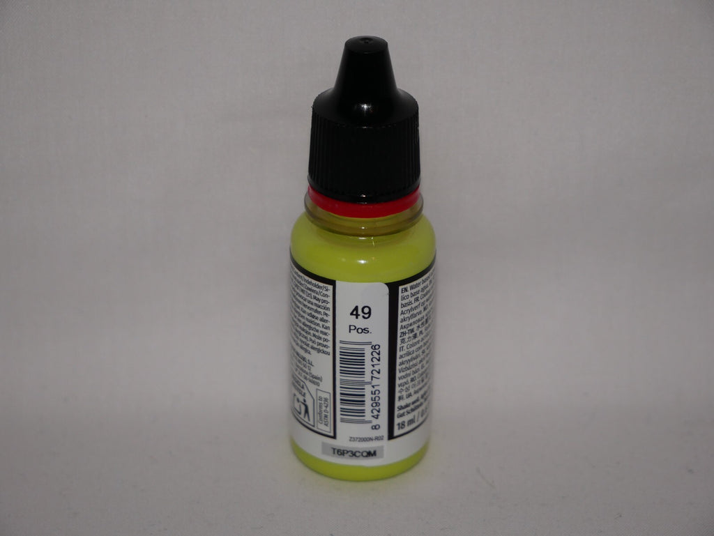 Vallejo Game Color Acrylic Range Bile Green 18ml/0.6 fl oz Dropper Bottle 72.122