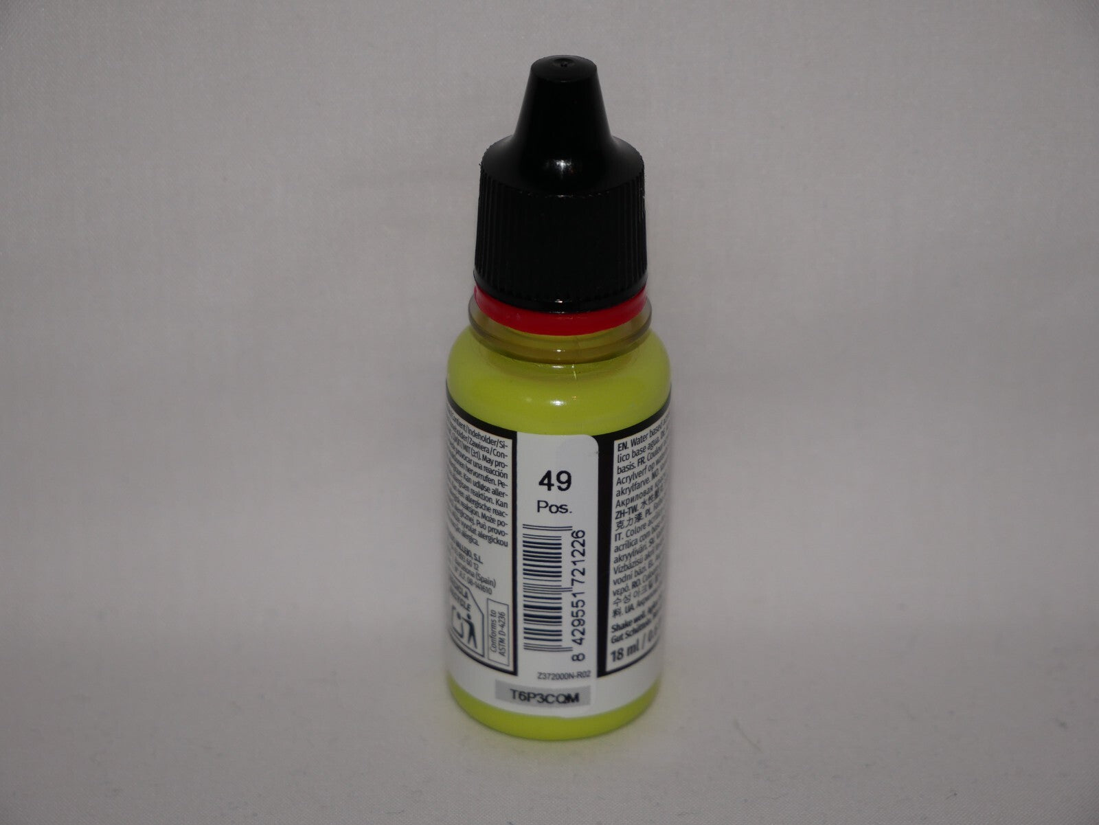 Vallejo Game Color Acrylic Range Bile Green 18ml/0.6 fl oz Dropper Bottle 72.122