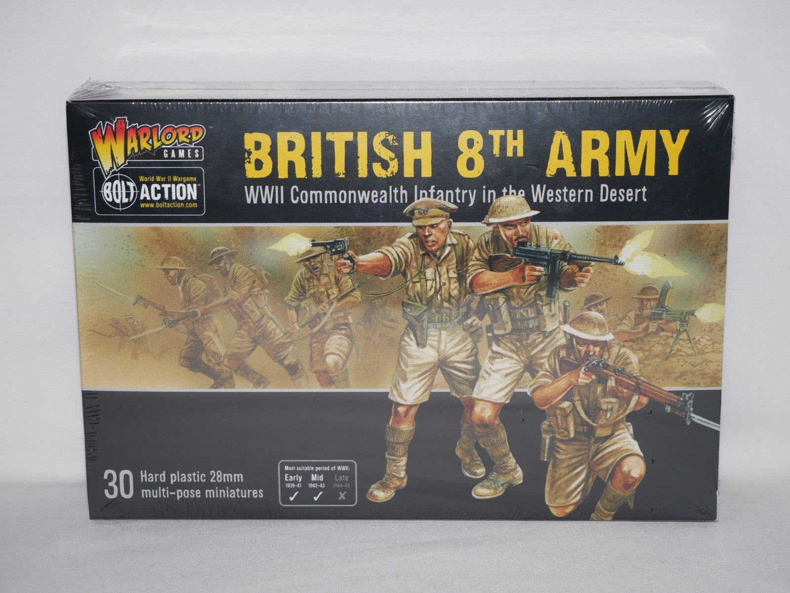 Warlord Games Bolt Action 1:56 British 8th Army Commonwealth Infantry 402011015