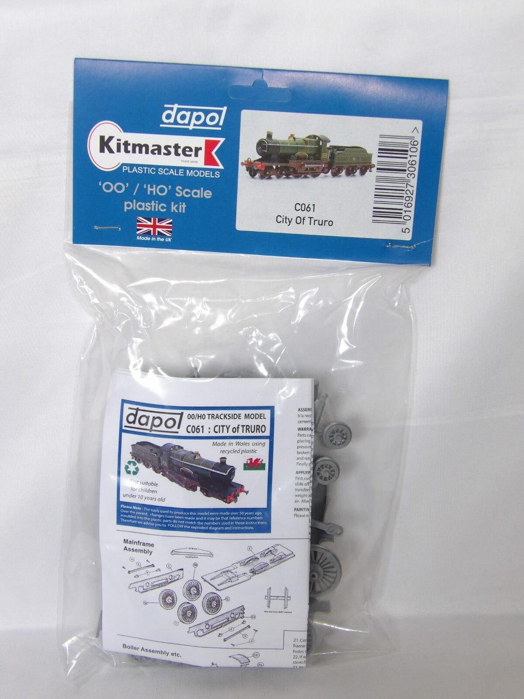Dapol Kitmaster  "OO/HO" City Of Truro Steam Locomotive C061