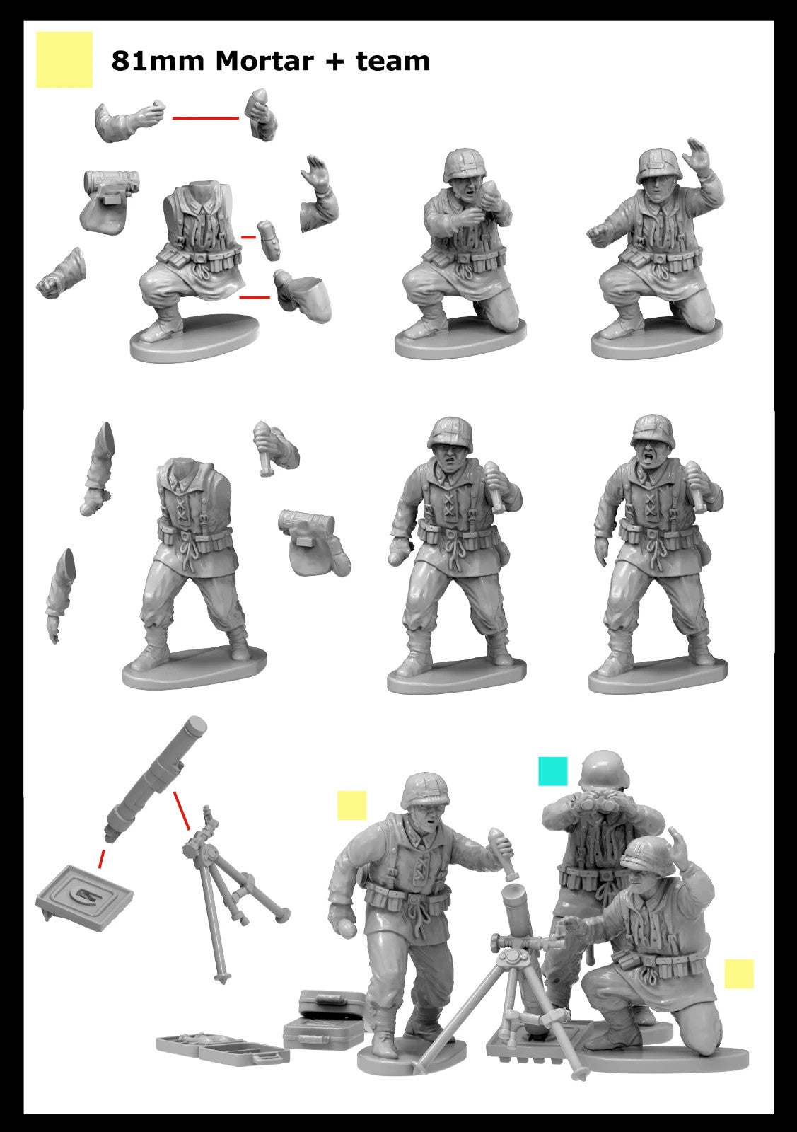 Victrix 28mm WW2 Late War German Heavy Weapons Support (1944 - 1945) - VW2002
