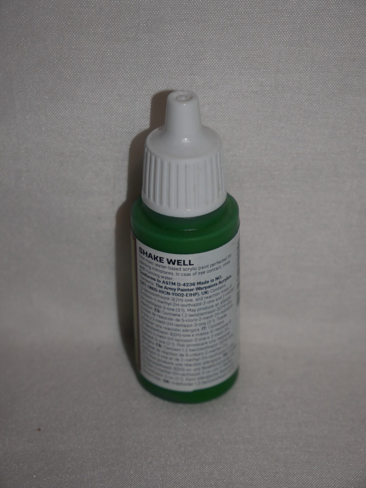 The Army Painter Acrylic Warpaints Greenskin 18ml Dropper Bottle - WP1111