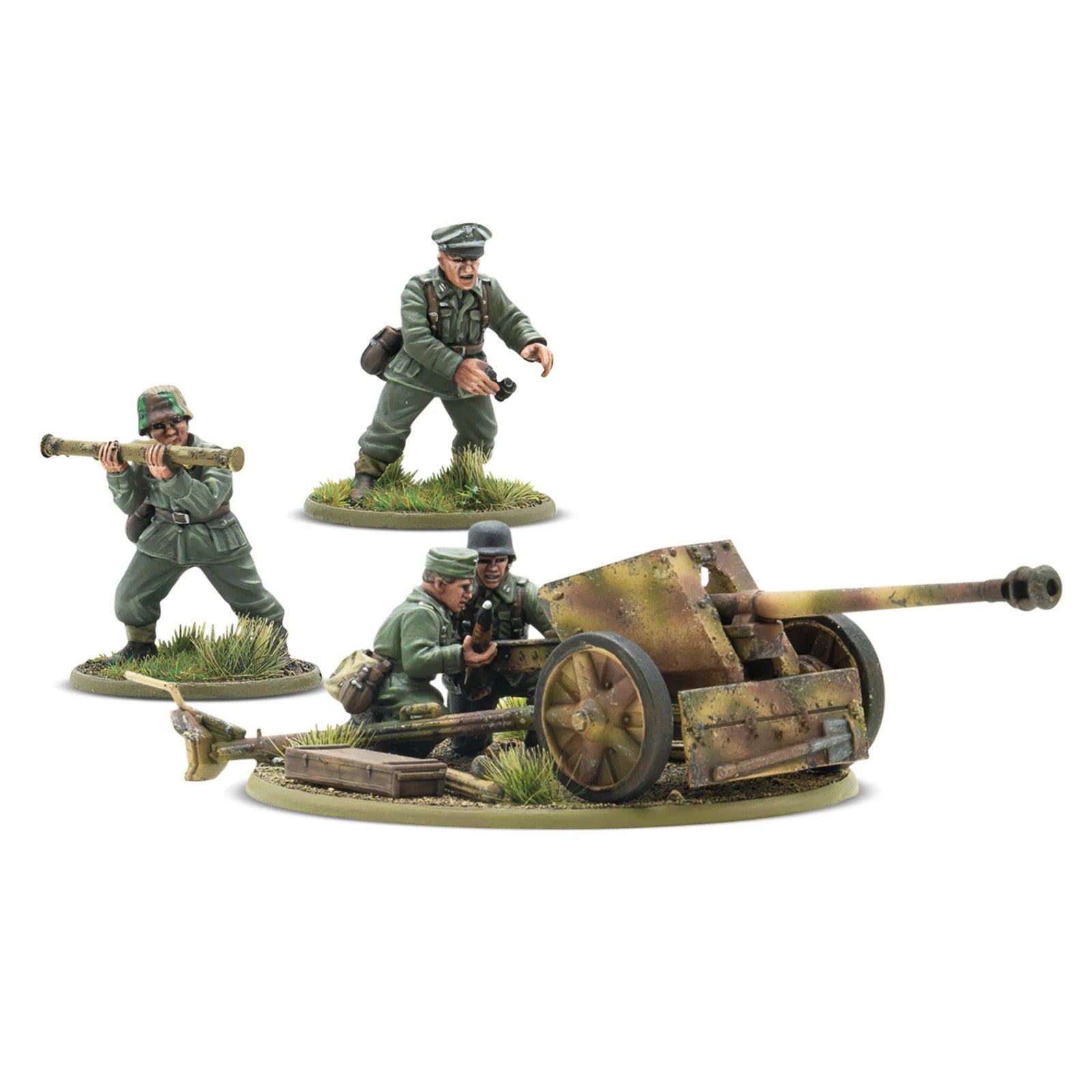 Warlord Games Bolt Action 1:56 Scale German Heer PaK 40 Anti-Tank Gun - 402012057