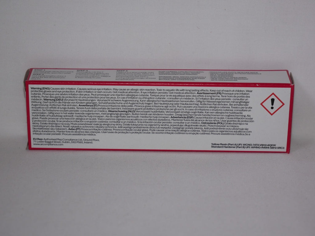 Milliput Standard Yellow-Grey Two Part Specially Formulated Epoxy Putty (113.4g)