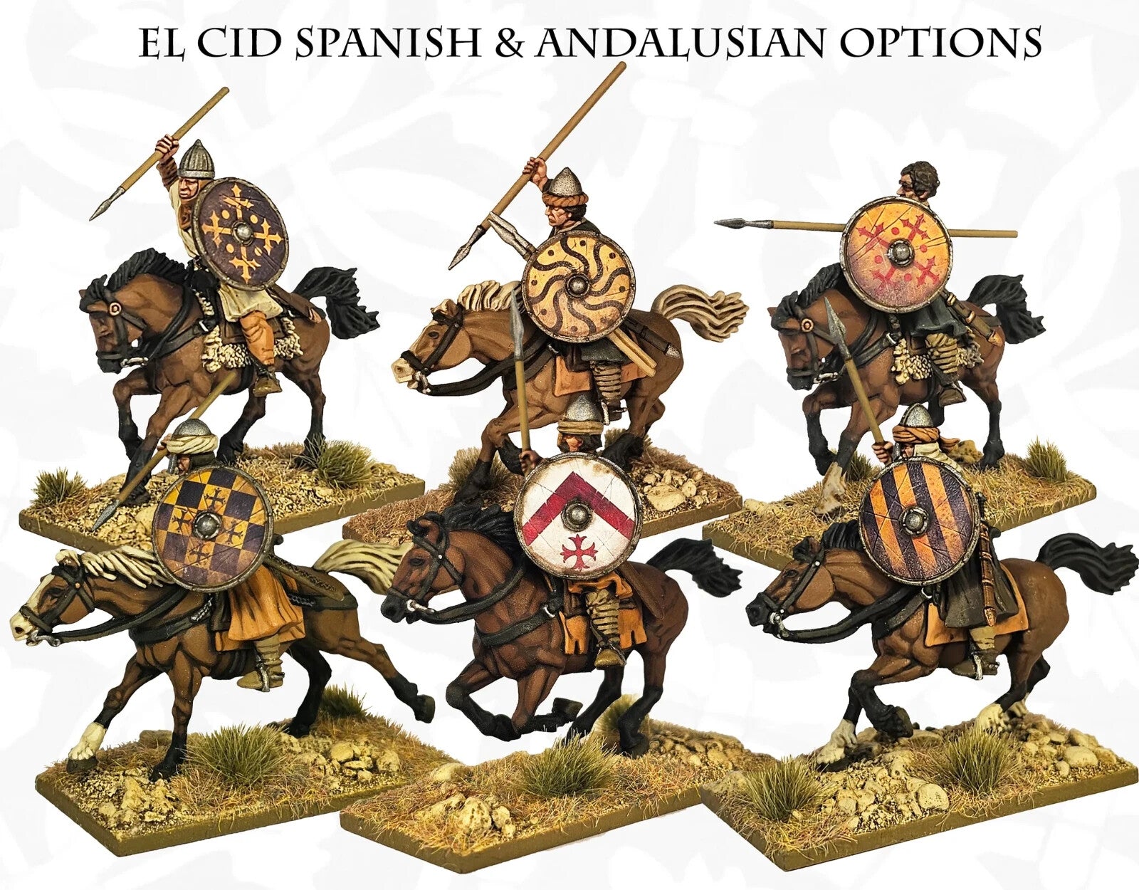 Victrix Warriors Of The Dark Ages 28mm Plastic Norman Unarmoured Cavalry - VXDA012
