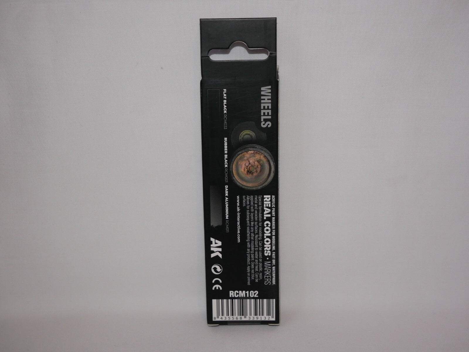 AK Interactive Real Colors Fast Dry Acrylic Markers Wheels (3 Piece) Set RCM102