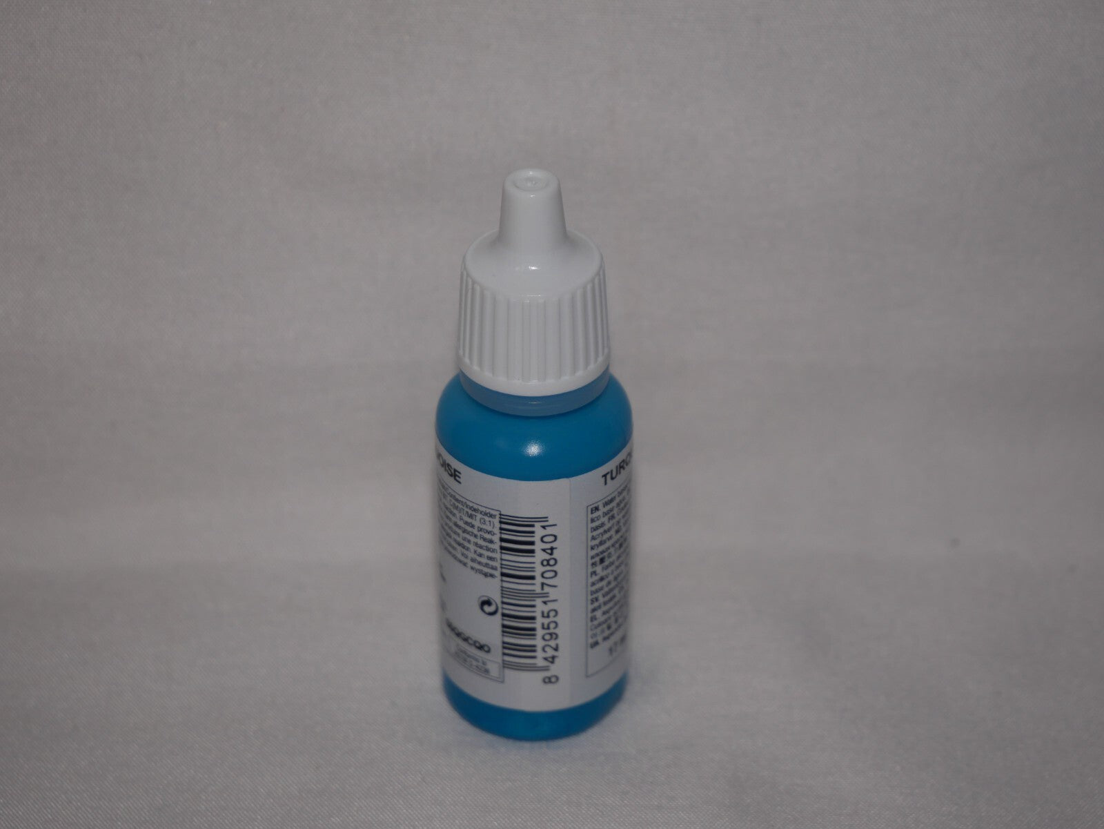 Vallejo Model Color Light Turquoise Acrylic 17ml Dropper Bottle - 70.840