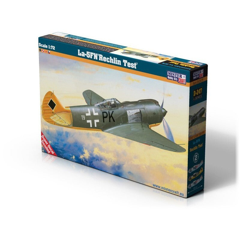 MisterCraft Model Kits 1:72 Scale (D-247) Lavochkin La-5 FN Rechlin Test 042479