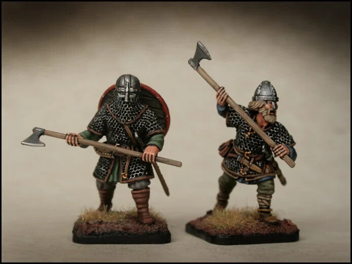 Victrix Warriors Of The Dark Ages 28mm Scale Hard Plastic Vikings Models VXDA001