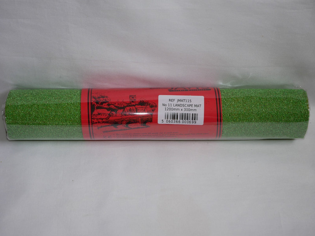 Javis scenic OO/HO No 11 Dark Meadow Green Landscape Mat 1200mm x 300mm JMAT11S