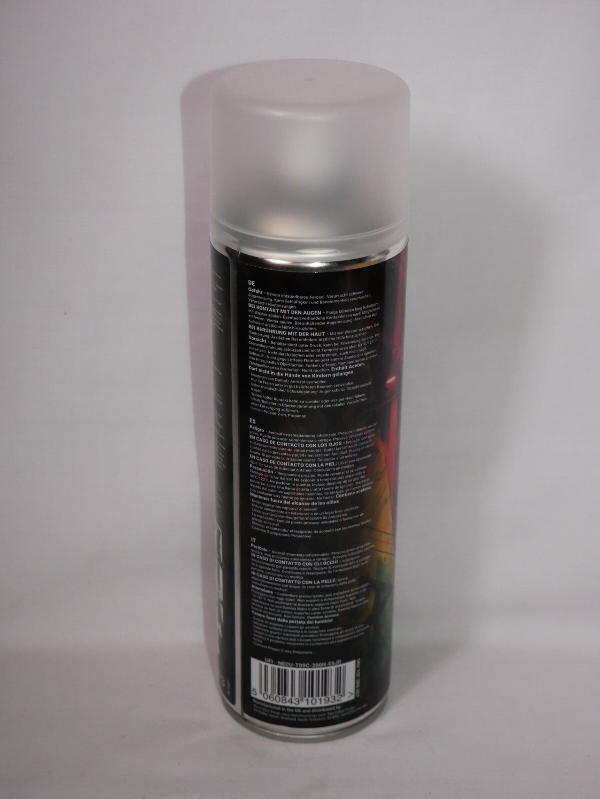 Colour Forge Raven Black Matt Finish Model Primer 500ml Aerosol Rattle Spray Can