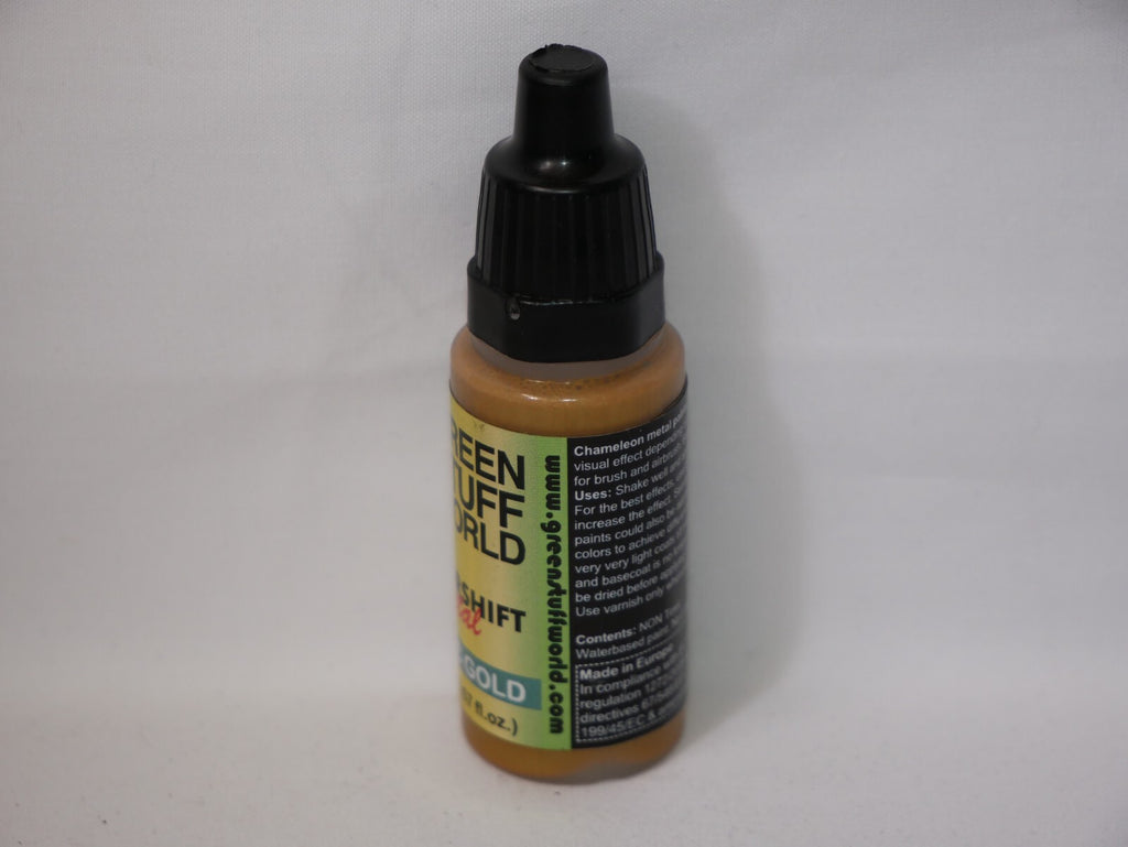 Green Stuff World Colorshift Chameleon Metal Paints Range Mystic Gold 17ml 1553