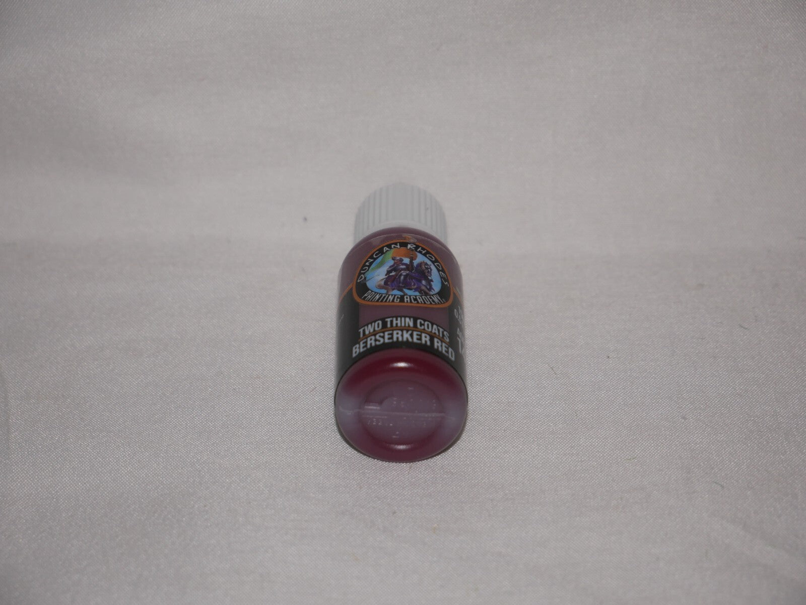 Duncan Rhodes Painting Academy 'Two Thin Coats' Berserker Red 15ml Bottle 10001