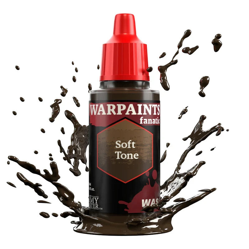 The Army Painter Warpaints Fanatic Soft Tone Wash 18ml Dropper Bottle - WP3201
