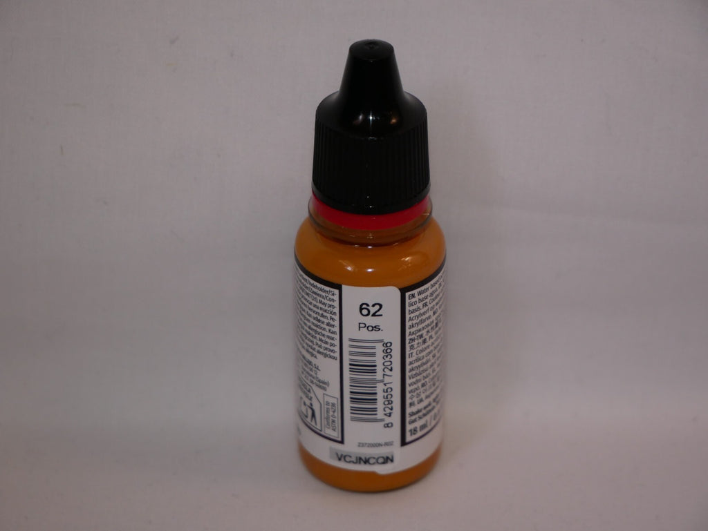 Vallejo Game Color Acrylics Bronze Brown 18ml/0.6 fl oz Dropper Bottle - 72.036