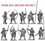 Victrix Warriors Of The Dark Ages 28mm Hard Plastic Archers & Slingers - VXDA006