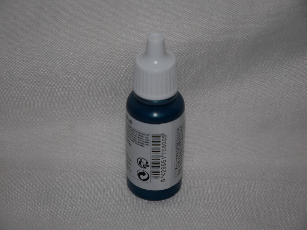 Vallejo Model Color Gunmetal Blue Acrylic 17ml/0.57 fl oz Dropper Bottle 70.800