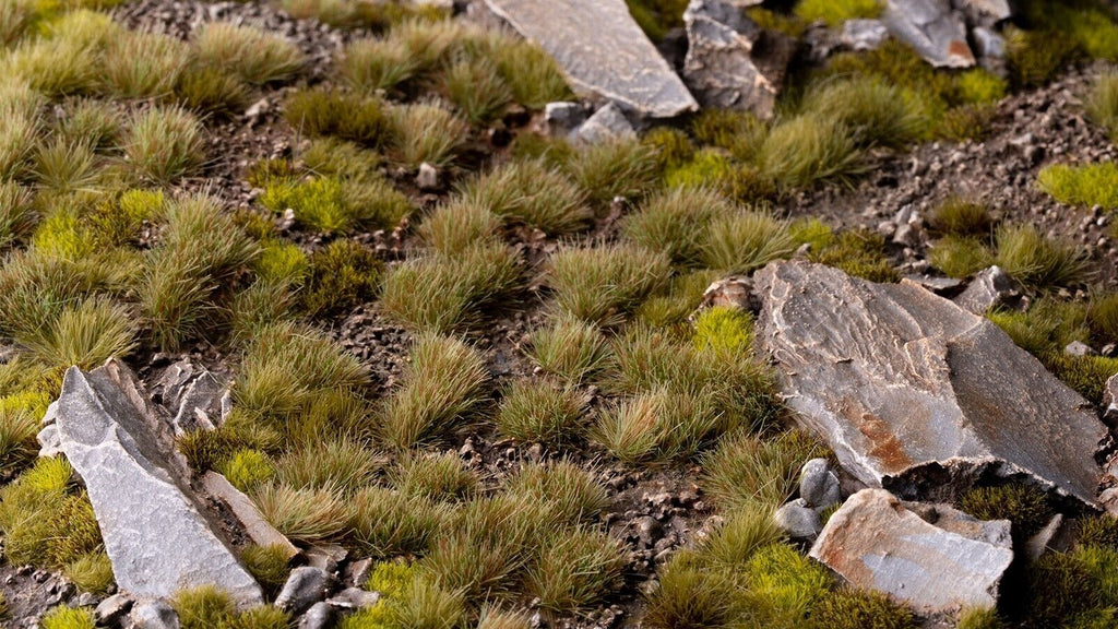 Gamers Grass Mixed Green 6mm Tufts For Wargaming Mini Bases (70) Per Pack GG6-MG