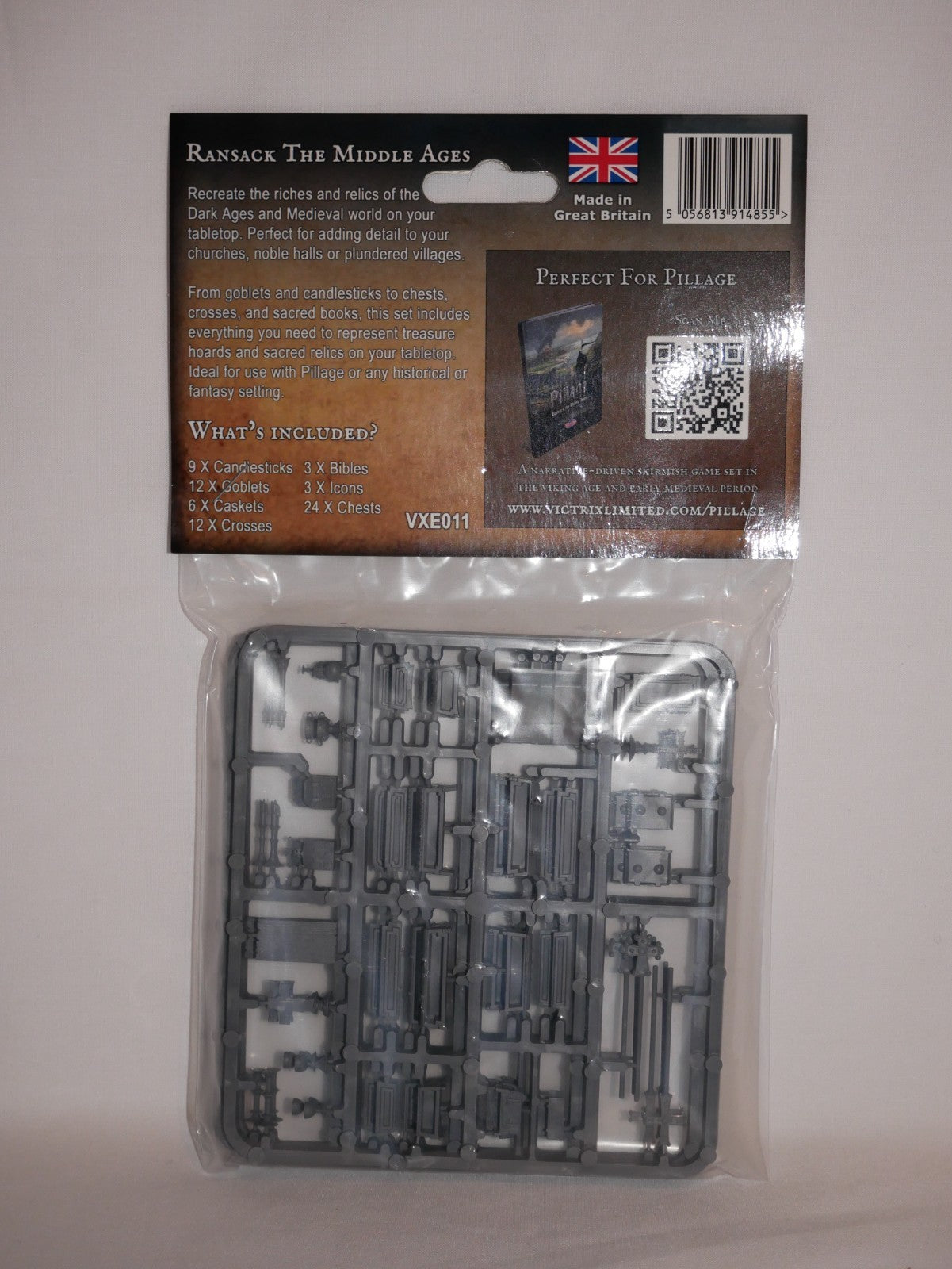 Victrix Pillage Ransack The Middle Ages 28mm Scale Treasure & Chests - VXE011