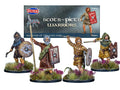 Victrix Warriors Of The Dark Ages 28mm Hard Plastic Scots/Picts Warriors - VXDA019