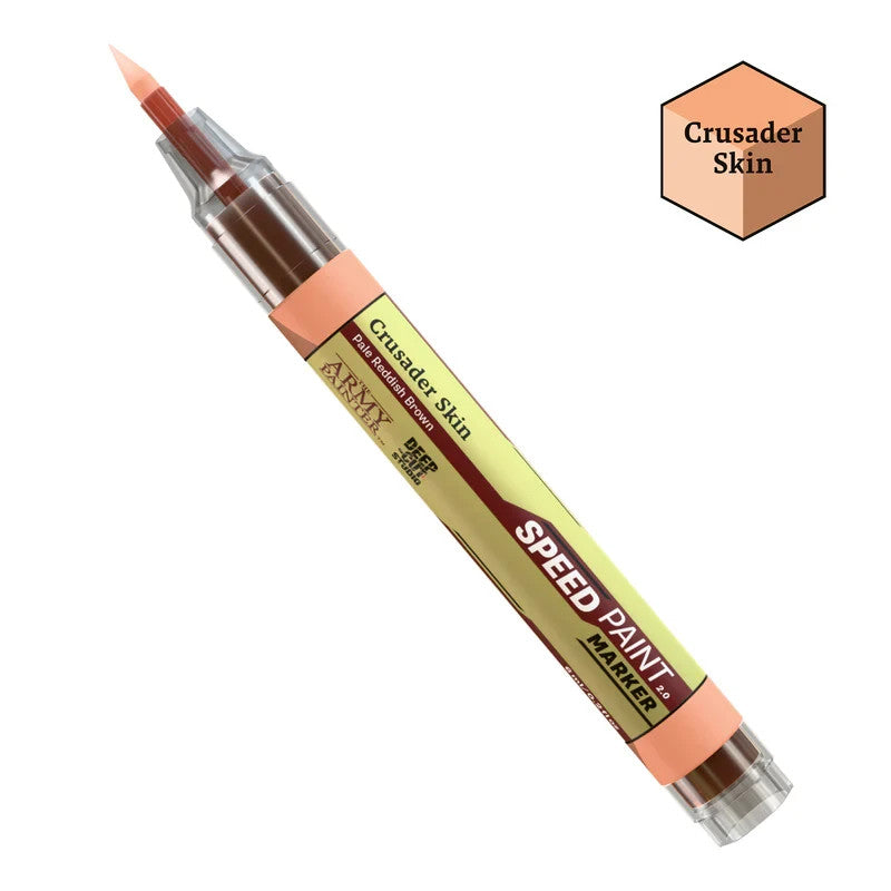 Army Painter Speedpaint 2.0 Felt Tip Tech Acrylic Marker Crusader Skin - SM1037