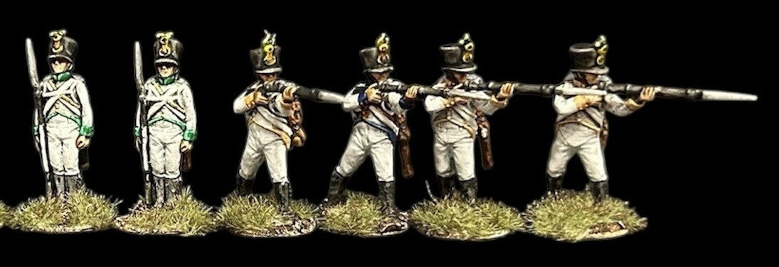 Hat Industrie 1:72 Scale Napoleonic Austrians Infantry (Firing) Figures - 8165