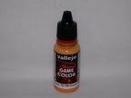 Vallejo Game Color Acrylics Sunset Orange 18ml/0.6 fl oz Dropper Bottle - 72.110