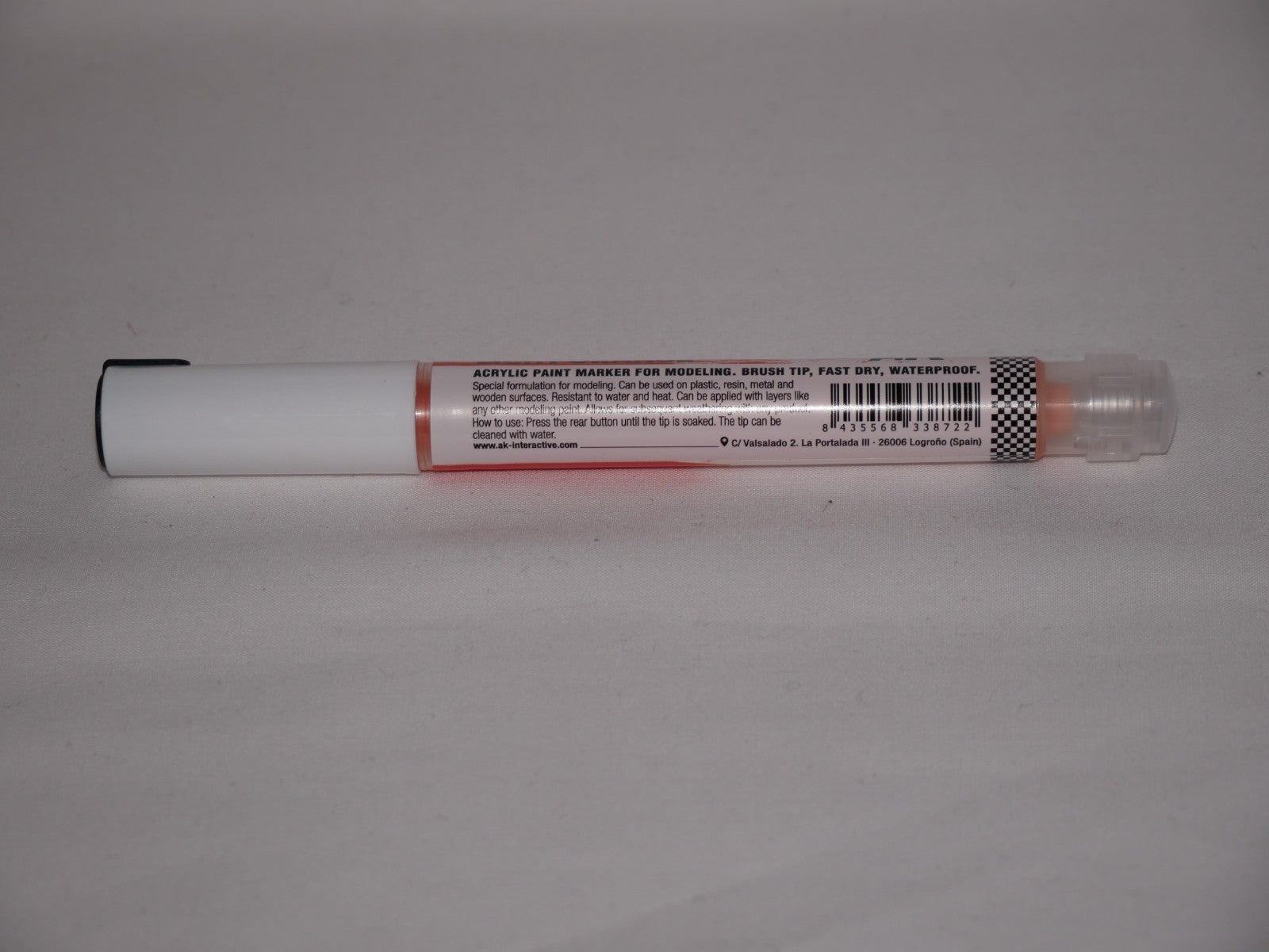 AK Interactive Acrylic Paint Playmarkers For Tabletop Games Light Orange AKM019