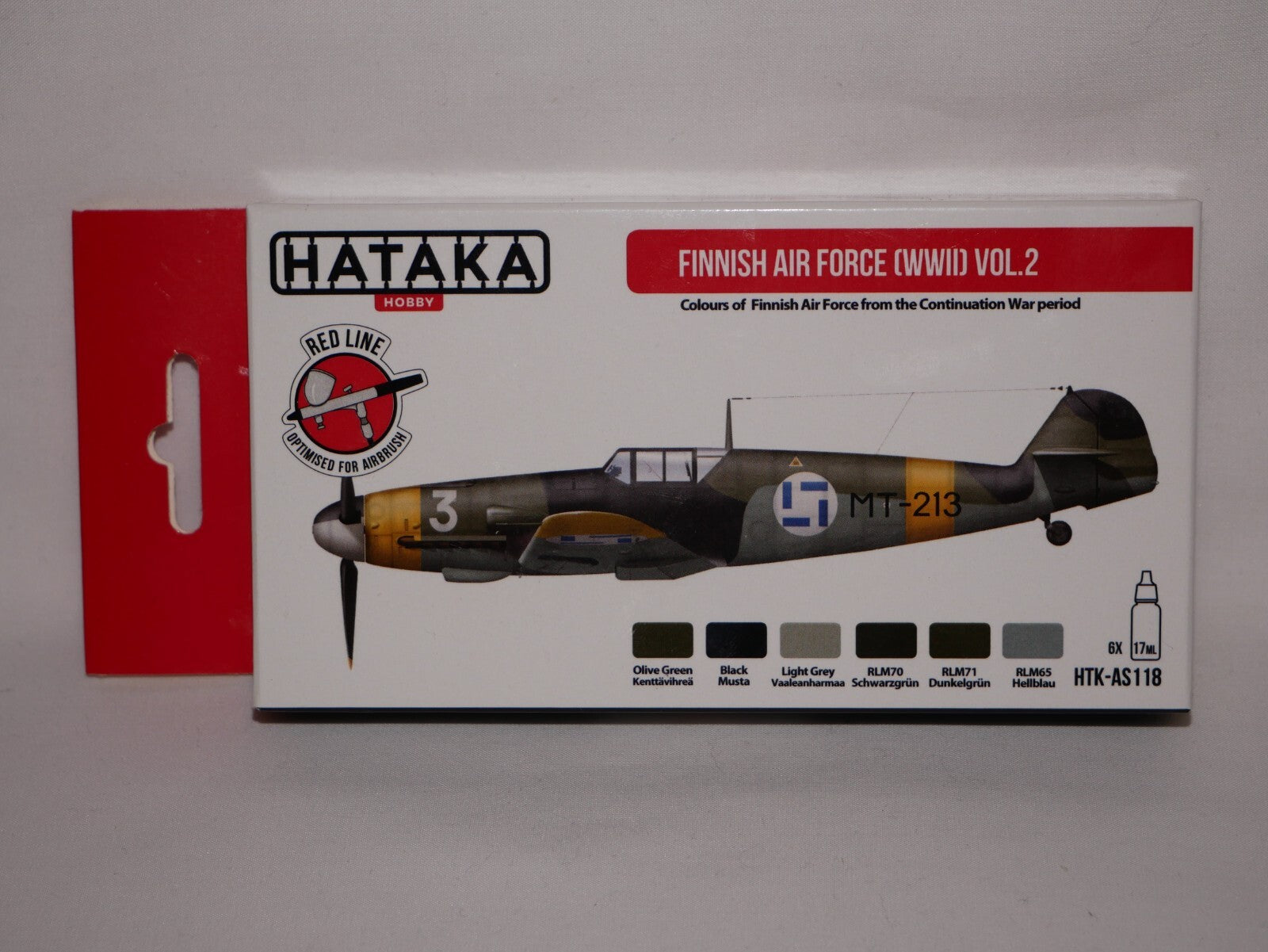 Hataka Red Line Optimised For Airbrush Finish Air Force WWII Vol.2 - (HTK-AS118)