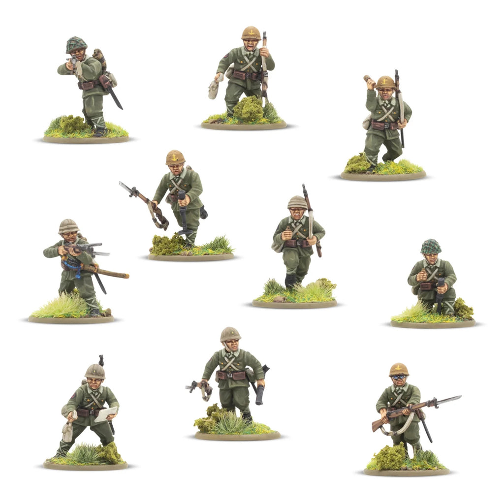 Warlord Games Bolt Action 1:56 Scale Japanese Army Infantry Platoon - 402016003