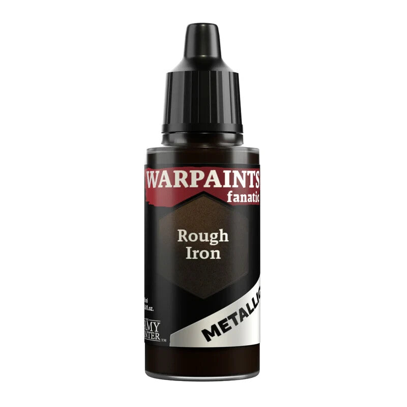 The Army Painter Warpaints Fanatic Range Rough Iron Metallic 18ml Bottle WP3181