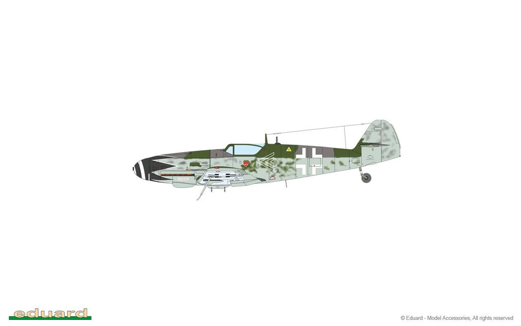 Eduard 1:72 Scale Bf 109 G-10 Dual Combo Set 'The Royal Class Edition' - R0022