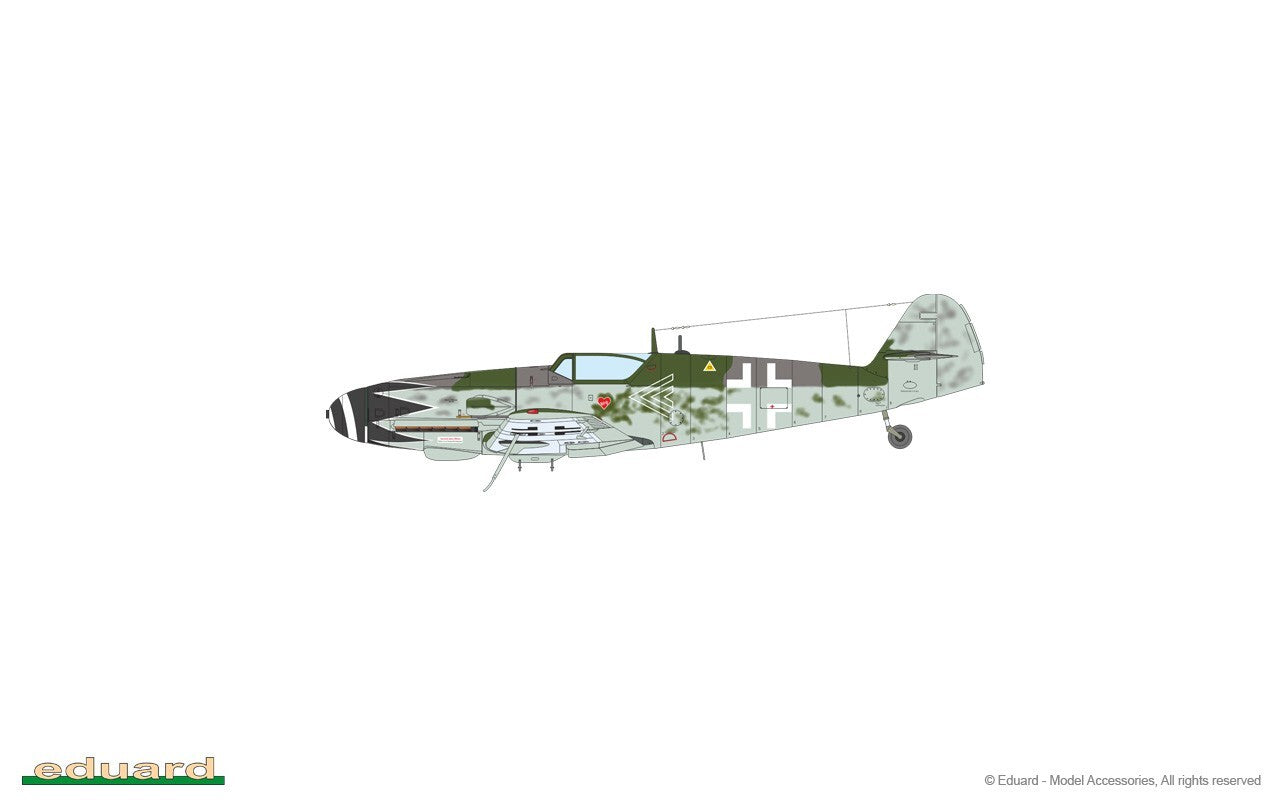 Eduard 1:72 Scale Bf 109 G-10 Dual Combo Set 'The Royal Class Edition' - R0022