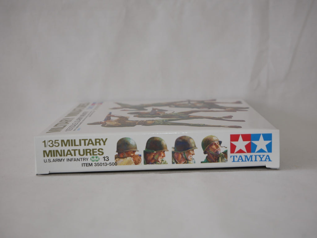 Tamiya Military Miniatures 1:35 Scale WWII US Army Infantry Plastic Kit - 35013