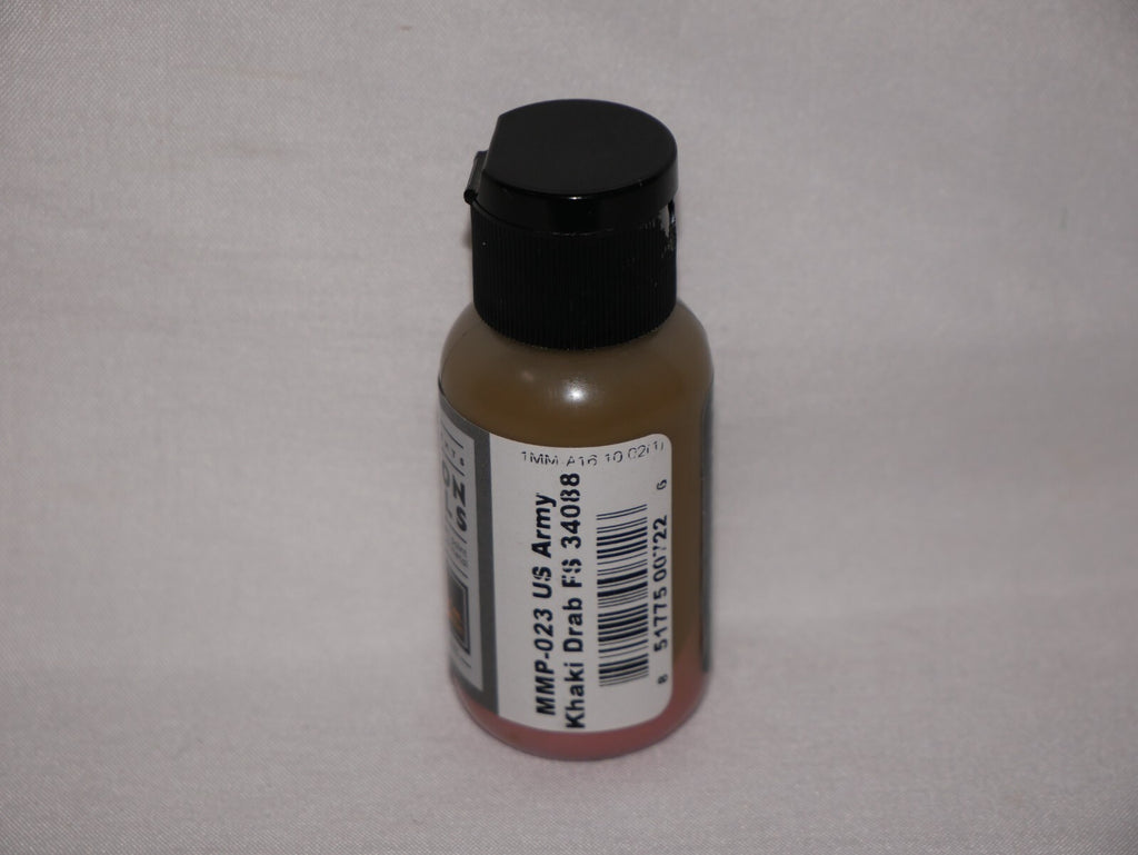 Mission Models Hobby Paints US Army Khaki Drab FS 34088 30ml Bottle (MMP - 023)