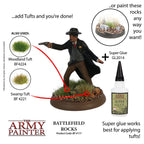 The Army Painter Battlefield Rocks For Miniature Gaming Bases 150ml Tub BF4117