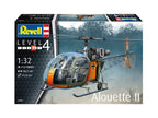 Revell 1:32 Aérospatiale Alouette II Model Helicopter Kit Skill Level 4 - 03804
