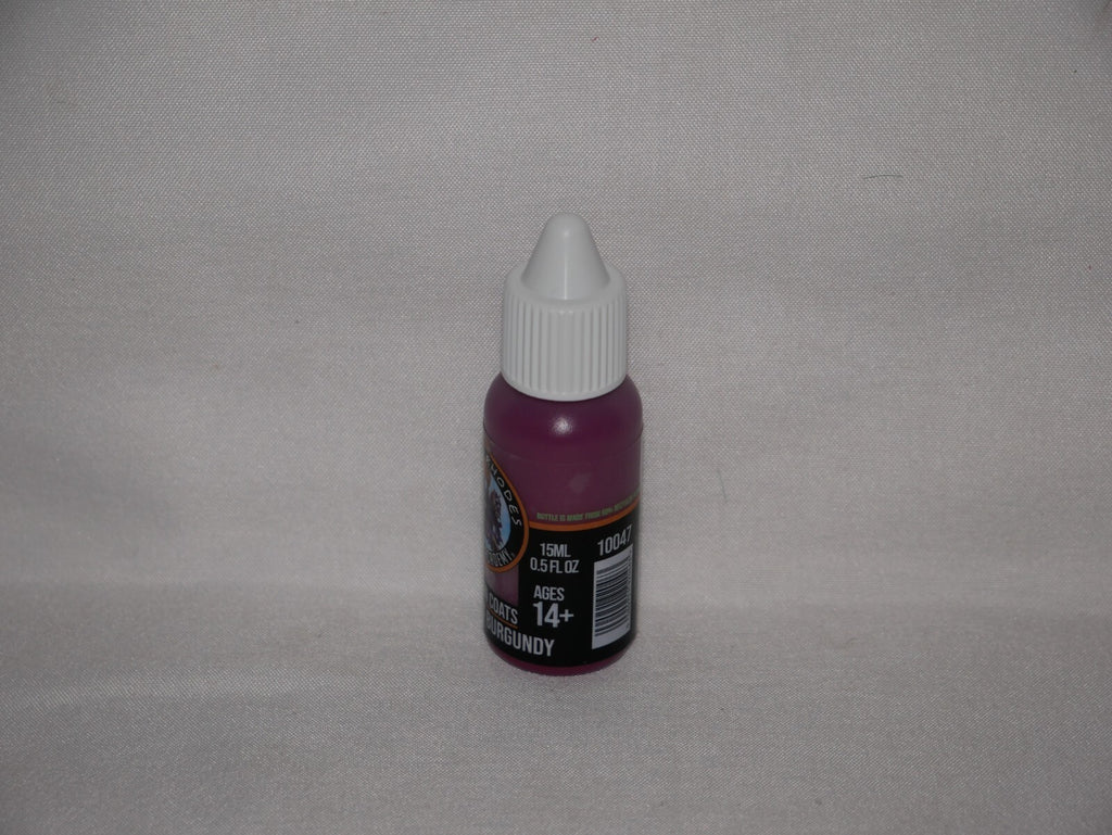 Duncan Rhodes Painting Academy 'Two Thin Coats' Sword Hilt Burgundy 15ml - 10047