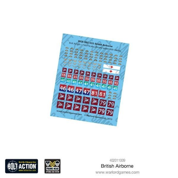 Warlord Games Bolt Action 1:56 British Airborne Allied Paratroopers - 402011009