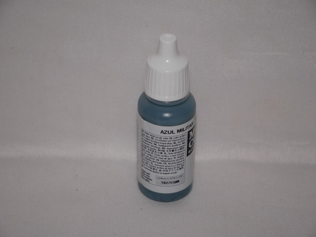 Vallejo Model Color Field Blue Acrylic 17ml /0.57 fl oz Dropper Bottle - 70.964