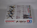 Tamiya Military Miniatures 1:35 Scale Plastic Tank Barricade Model Set - 35027