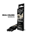 AK Interactive Real Colors Fast Dry Acrylic Markers Wheels (3 Piece) Set RCM102
