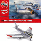 Airfix 1:48 Scale North American F-86F-40 Sabre Model Kit Skill Level 2 - A08110