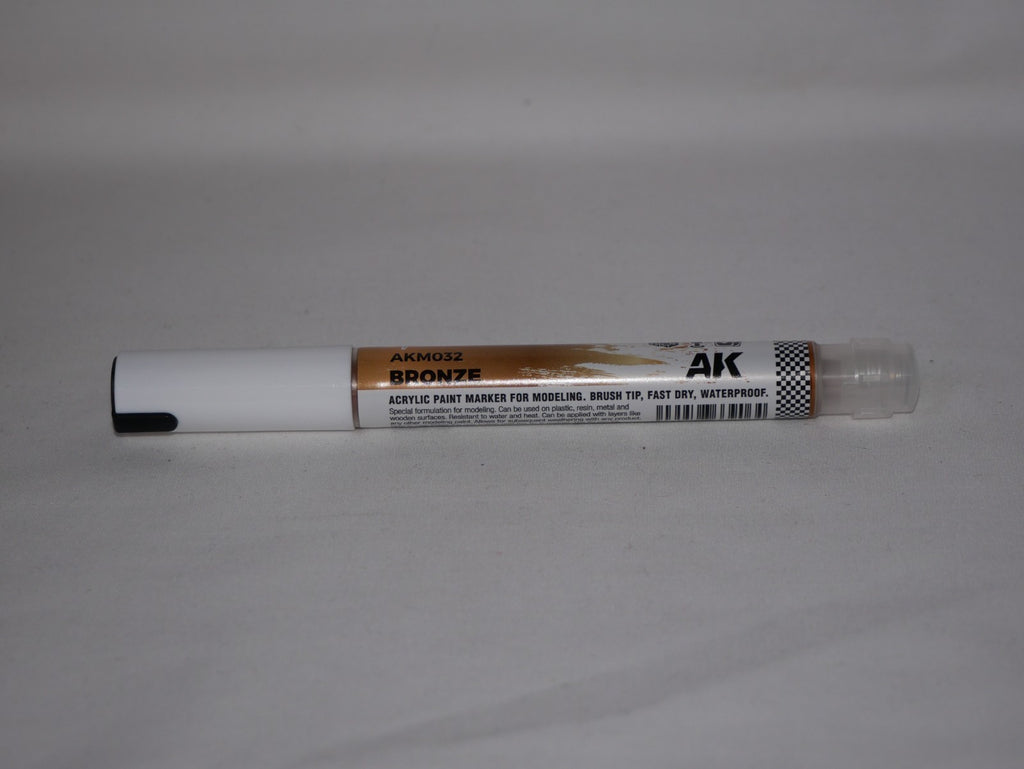AK Interactive Acrylic Paint Playmarkers For Model Tabletop Games Bronze AKM032
